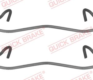 Set accesorii placute frana QUICK BRAKE 109-1755 LAND ROVER DISCOVERY SPORT (L550) 2,179 cmc (224DT(DW12BTED4) diesel 190 QUICK BRAKE 109-1755