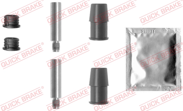 Set bucsi de ghidaj etrier frana QUICK BRAKE 113-1306X LAND ROVER RANGE ROVER VELAR (L560) 2,995 cmc (PT306(AJ20P6) benzina/elector 400 QUICK BRAKE 113-1306X