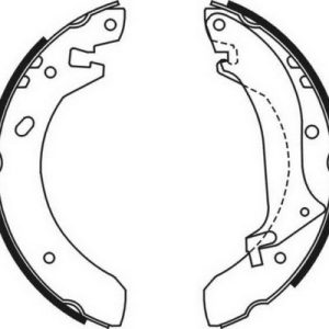 Set saboti frana ABE C0I001ABE LAND ROVER FREELANDER I (L314) 1,796 cmc (18 K4F) benzina 117 ABE C0I001ABE