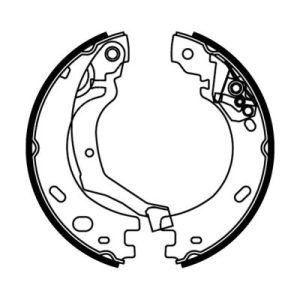 Set saboti frana frana de mana ABE CRI002ABE LAND ROVER DISCOVERY III (L319) 2,720 cmc (276DT(TDV6) diesel 190 ABE CRI002ABE