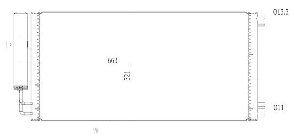 Condensator climatizare QWP WAC431 LAND ROVER FREELANDER I (L314) 1,994 cmc (20 T2N) diesel 98 QWP WAC431