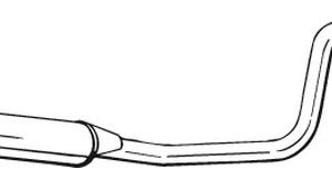 Toba esapamet intermediara BOSAL 285-381 LAND ROVER FREELANDER I Soft Top (L314) 1,951 cmc (204D3(M47D20) diesel 112 BOSAL 285-381