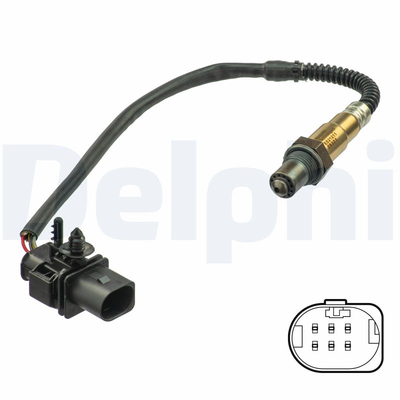 Sonda Lambda DELPHI ES21211-12B1 LAND ROVER RANGE ROVER EVOQUE (L538) 1,999 cmc (204PT(GTDI) benzina 240 DELPHI ES21211-12B1