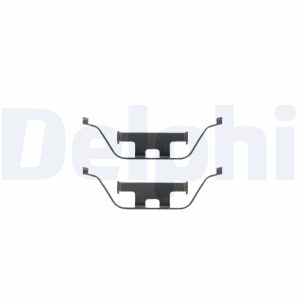 Set accesorii placute frana DELPHI LX0295 LAND ROVER RANGE ROVER III (L322) 2,926 cmc (306D1(M57D30) diesel 177 DELPHI LX0295