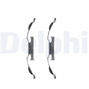 Set accesorii placute frana DELPHI LX0330 LAND ROVER RANGE ROVER EVOQUE (L551) 1,997 cmc (204DTY(AJ20D4) diesel 163 DELPHI LX0330