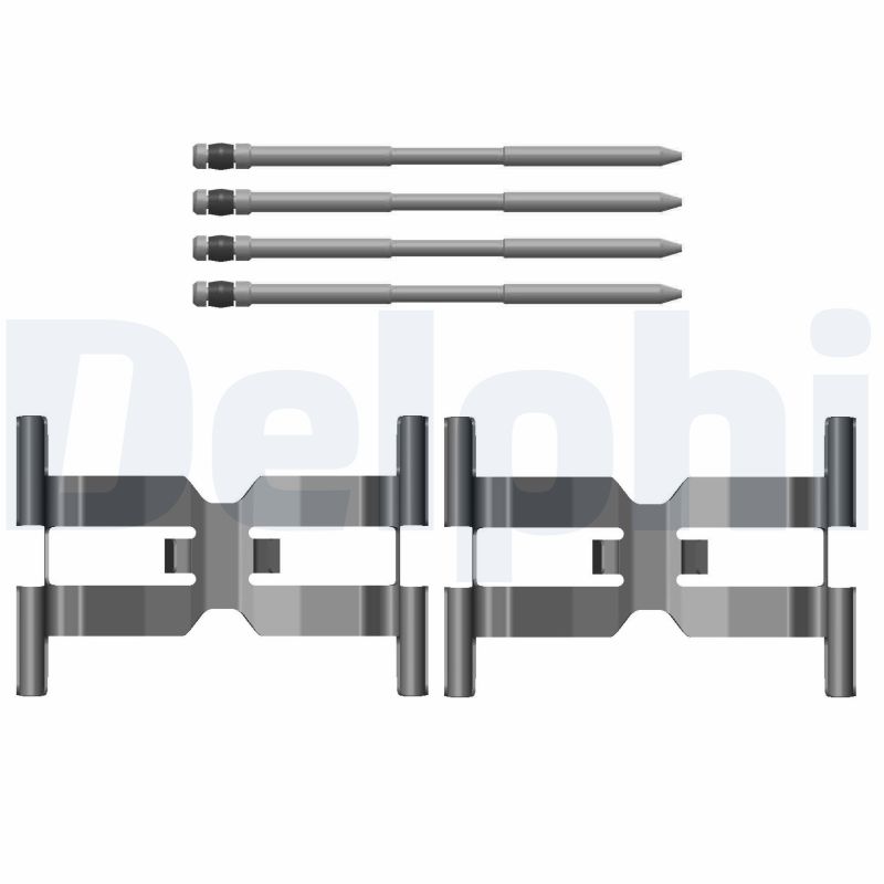 Set accesorii placute frana DELPHI LX0796 LAND ROVER DISCOVERY V (L462) 2,997 cmc (DT306(AJ20D6) Diesel/electro 300 DELPHI LX0796