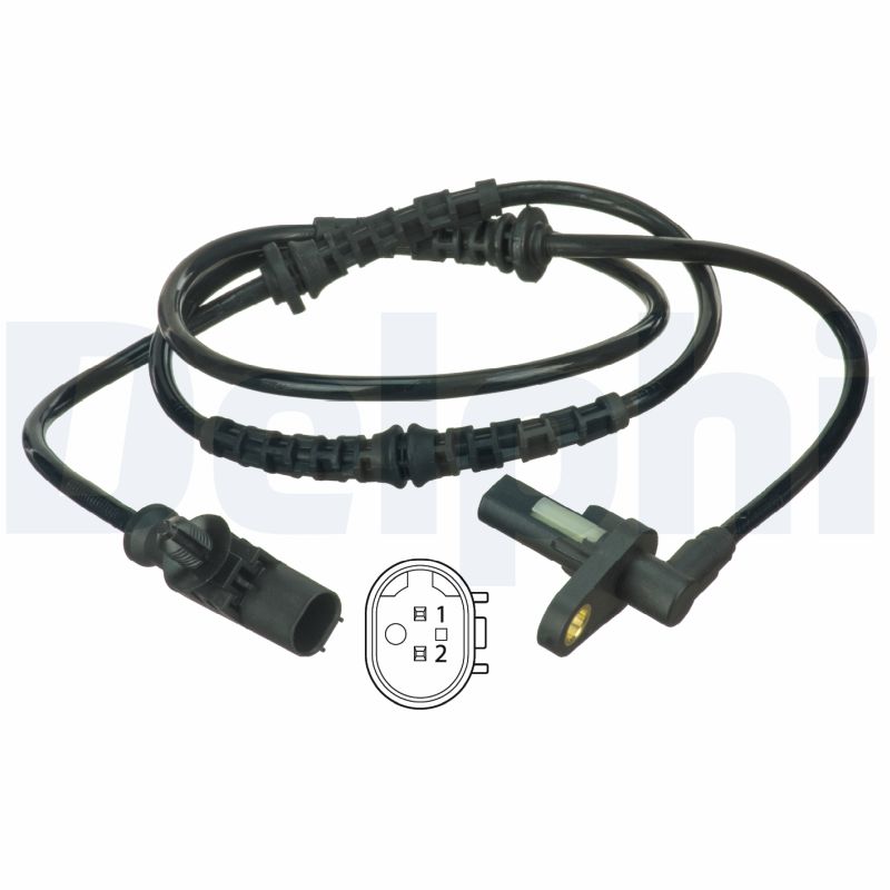Senzor turatie roata DELPHI SS20367 LAND ROVER DISCOVERY IV (L319) 2,993 cmc (306DT(TDV6) diesel 256 DELPHI SS20367