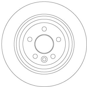 Disc frana TRW DF6913 LAND ROVER FREELANDER 2 (L359) 3,192 cmc (B6324S(32PDPR) benzina 233 TRW DF6913