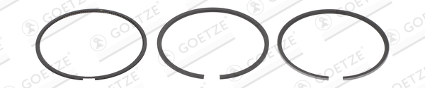 Set segmenti piston GOETZE ENGINE 08-432407-00 LAND ROVER DISCOVERY IV (L319) 2,720 cmc (276DT(TDV6) diesel 190 GOETZE ENGINE 08-432407-00