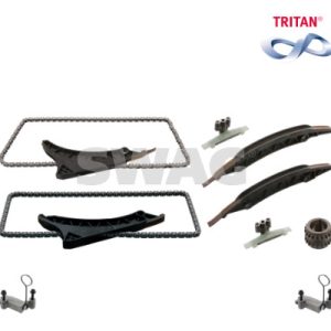 Kit lant de distributie SWAG 33 10 2869 LAND ROVER RANGE ROVER SPORT III (L461) 4,395 cmc (S68B44B(NC11) benzina/elector 530 SWAG 33 10 2869