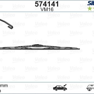 Lamela stergator VALEO 574141 LAND ROVER RANGE ROVER IV (L405) 5,000 cmc (508PS(AJ133) benzina 550 VALEO 574141