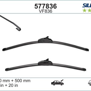 Lamela stergator VALEO 577836 LAND ROVER RANGE ROVER SPORT II (L494) 2,993 cmc (306DT(TDV6) Diesel/electro 354 VALEO 577836