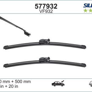 Lamela stergator VALEO 577932 LAND ROVER DISCOVERY V (L462) 1,997 cmc (PT204(AJ20P4) benzina 300 VALEO 577932