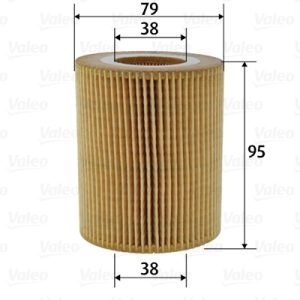 Filtru ulei VALEO 586609 LAND ROVER RANGE ROVER SPORT II (L494) 2,993 cmc (306DT(TDV6) diesel 249 VALEO 586609