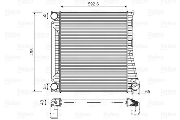 Intercooler compresor VALEO 818346 LAND ROVER DISCOVERY IV (L319) 2,993 cmc (306DT(TDV6) diesel 245 VALEO 818346