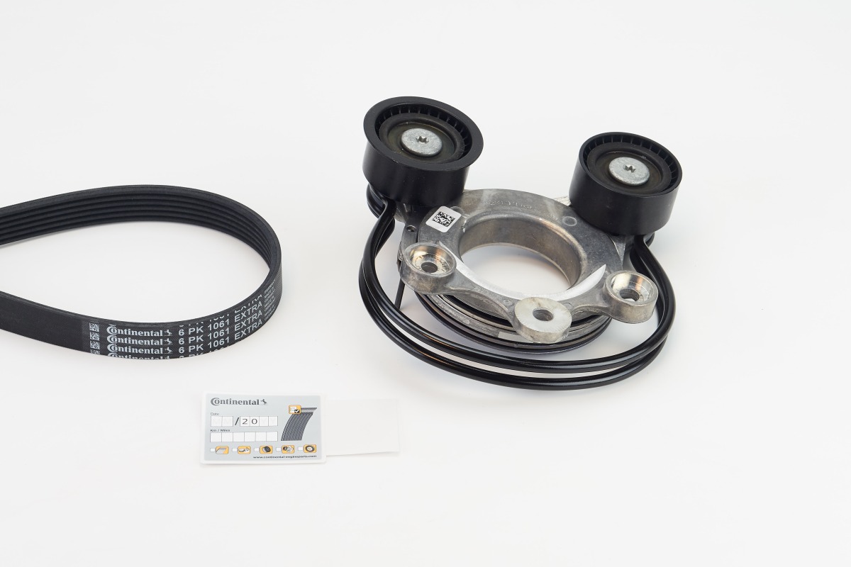 Set curea transmisie cu caneluri CONTITECH 6PK1061 EXTRA K1 LAND ROVER RANGE ROVER EVOQUE (L551) 1,999 cmc (204DTA(AJ20D4) Diesel/electro 241 CONTITECH 6PK1061 EXTRA K1