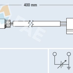 Sonda Lambda FAE 77216 LAND ROVER FREELANDER I (L314) 1,796 cmc (18 K4F) benzina 117 FAE 77216