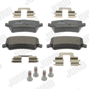 Set placute frana JURID 573250JC LAND ROVER FREELANDER 2 (L359) 3,192 cmc (B6324S(32PDPR) benzina 233 JURID 573250JC