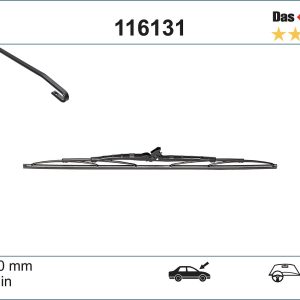 Lamela stergator SWF 116131 LAND ROVER RANGE ROVER III (L322) 4,398 cmc (M62 B44) benzina 286 SWF 116131