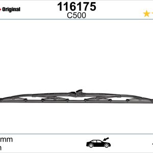 Lamela stergator SWF 116175 LAND ROVER RANGE ROVER IV (L405) 2,997 cmc (DT306(AJ20D6) Diesel/electro 300 SWF 116175