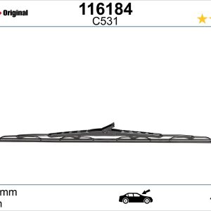 Lamela stergator SWF 116184 LAND ROVER FREELANDER I (L314) 1,951 cmc (204D3(M47D20) diesel 112 SWF 116184