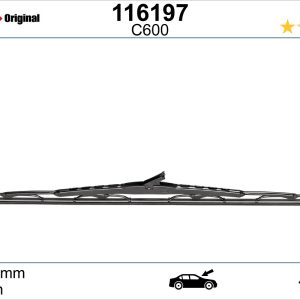 Lamela stergator SWF 116197 LAND ROVER RANGE ROVER SPORT II (L494) 2,997 cmc (DT306(AJ20D6) diesel 300 SWF 116197