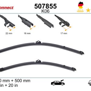 Lamela stergator SWF 507855 LAND ROVER FREELANDER 2 (L359) 2,179 cmc (224DT(DW12BTED4) diesel 152 SWF 507855