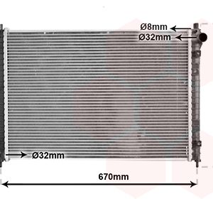 Radiator racire motor VAN WEZEL 02002163 LAND ROVER FREELANDER I Soft Top (L314) 1,796 cmc (18 K4F) benzina 120 VAN WEZEL 02002163