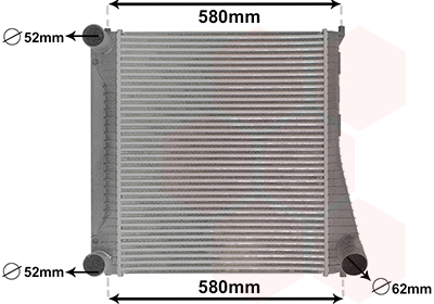 Intercooler compresor VAN WEZEL 02014704 LAND ROVER DISCOVERY IV (L319) 2,993 cmc (306DT(TDV6) diesel 245 VAN WEZEL 02014704
