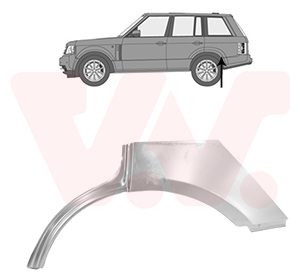 Panou lateral VAN WEZEL 0243147 LAND ROVER RANGE ROVER III (L322) 4,999 cmc (508PS(AJ133) benzina 510 VAN WEZEL 0243147