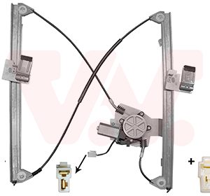 Mecanism actionare geam VAN WEZEL 0248264 LAND ROVER FREELANDER I (L314) 1,994 cmc (20 T2N) diesel 98 VAN WEZEL 0248264