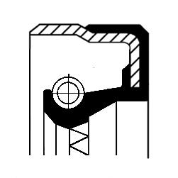 Simering cutie de transfer CORTECO 01035430B LAND ROVER DISCOVERY SPORT (L550) 1,999 cmc (204DTD(AJ21D4) Diesel/electro 179 CORTECO 01035430B