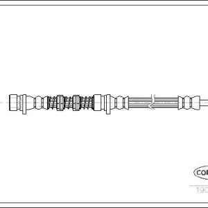 Furtun frana CORTECO 19032319 LAND ROVER FREELANDER I (L314) 2,497 cmc (25 K4F) benzina 177 CORTECO 19032319