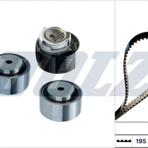 Kit distributie DOLZ SKD287 LAND ROVER RANGE ROVER SPORT I (L320) 2,993 cmc (306DT(TDV6) diesel 245 DOLZ SKD287