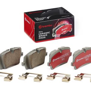 Set placute frana BREMBO P44021NX LAND ROVER DEFENDER Station Wagon (L663) 2,996 cmc (PT306(AJ20P6) benzina/elector 400 BREMBO P44021NX