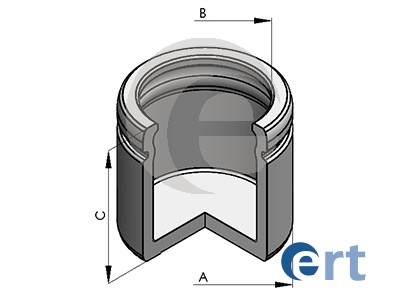 Piston etrier frana ERT 150595-C LAND ROVER RANGE ROVER EVOQUE Cabriolet (L538) 1,999 cmc (204DTD(AJ20D4) diesel 180 ERT 150595-C