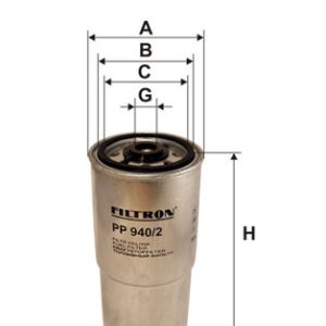 Filtru combustibil FILTRON PP 940/2 LAND ROVER FREELANDER I (L314) 1,951 cmc (204D3(M47D20) diesel 112 FILTRON PP 940/2