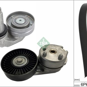 Set curea transmisie cu caneluri INA 529 0422 10 LAND ROVER RANGE ROVER SPORT I (L320) 2,993 cmc (306DT(TDV6) diesel 245 INA 529 0422 10