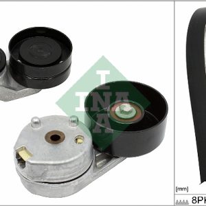 Set curea transmisie cu caneluri INA 529 0445 10 LAND ROVER RANGE ROVER SPORT I (L320) 2,993 cmc (306DT(TDV6) diesel 211 INA 529 0445 10