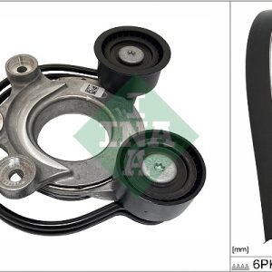 Set curea transmisie cu caneluri INA 529 0556 10 LAND ROVER RANGE ROVER EVOQUE (L551) 1,997 cmc (204DTY(AJ21D4) Diesel/electro 204 INA 529 0556 10
