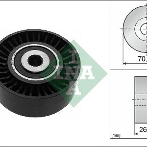Rola ghidare / conducere curea transmisie INA 532 0544 10 LAND ROVER FREELANDER 2 (L359) 2,179 cmc (224DT(DW12BTED4) diesel 152 INA 532 0544 10