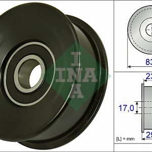 Rola ghidare / conducere curea transmisie INA 532 0730 10 LAND ROVER RANGE ROVER SPORT I (L320) 4,197 cmc (428PS(AJV8) benzina 390 INA 532 0730 10