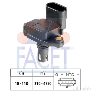 Senzor presiune aer FACET 10.3087 LAND ROVER FREELANDER I Soft Top (L314) 1,796 cmc (18 K4F) benzina 120 FACET 10.3087