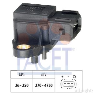 Senzor presiune aer FACET 10.3117 LAND ROVER FREELANDER I (L314) 1,951 cmc (204D3(M47D20) diesel 109 FACET 10.3117