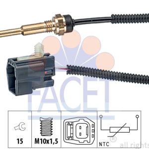 Senzor temperatura lichid de racire FACET 7.3331 LAND ROVER DEFENDER Pick Up (L316) 2,402 cmc (DT244(PUMA) diesel 122 FACET 7.3331