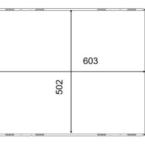 Radiator racire motor MAHLE ORIGINAL CR 2577 000S LAND ROVER DISCOVERY IV (L319) 2,720 cmc (276DT(TDV6) diesel 190 MAHLE ORIGINAL CR 2577 000S