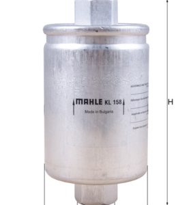 Filtru combustibil MAHLE ORIGINAL KL 158 LAND ROVER DISCOVERY I (LJ) 3,947 cmc (37 L) benzina 185 MAHLE ORIGINAL KL 158