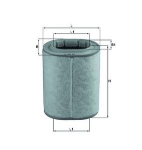 Filtru aer MAHLE ORIGINAL LX 1460 LAND ROVER RANGE ROVER III (L322) 4,398 cmc (M62 B44) benzina 286 MAHLE ORIGINAL LX 1460