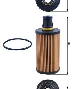 Filtru ulei MAHLE ORIGINAL OX 1338D LAND ROVER DISCOVERY V (L462) 2,996 cmc (PT306(AJ20P6) benzina/elector 360 MAHLE ORIGINAL OX 1338D