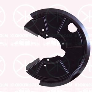 Protectie stropire disc frana KLOKKERHOLM 6416877 LAND ROVER DEFENDER Cabrio (L316) 2,495 cmc (23 L, 11 L, 16 L) diesel 113 KLOKKERHOLM 6416877